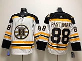 Boston Bruins 88 David Pastrnak White Adidas Stitched Jersey,baseball caps,new era cap wholesale,wholesale hats